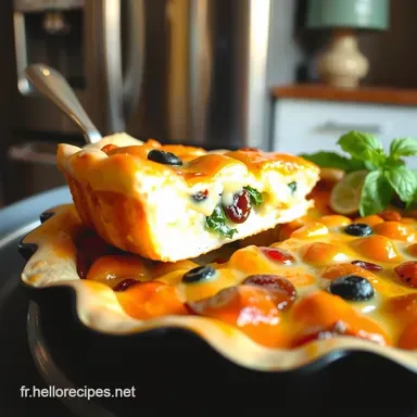 La Vraie Quiche Sans Pâte Flan Savoureux et Ultra Facile Fiche recette