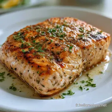 Saumon Grill&eacute; M&eacute;diterran&eacute;en pour 4 Fiche recette