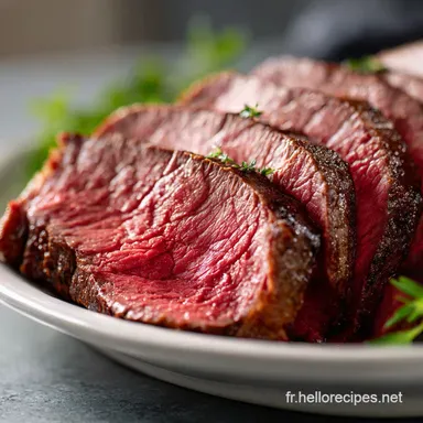 R&ocirc;ti de B&oelig;uf Classique pour 6 Personnes Fiche recette