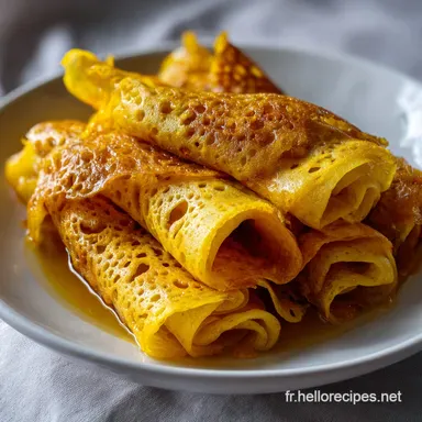 Roti Jala : Cr&ecirc;pes Filet Malaisiennes Faciles Fiche recette