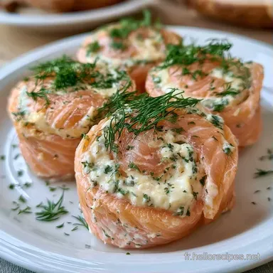 Roul&eacute; Saumon Fromage Frais en 17 Minutes Fiche recette