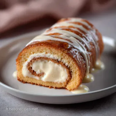 Roul&eacute; Suisse Chocolat Blanc Moelleux au Miel : Recette Facile Fiche recette