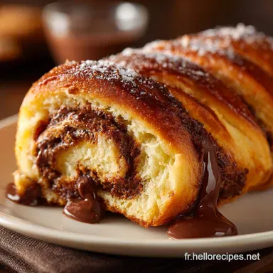 Rouleau au Nutella La recette ultime de brioche roul&eacute;e moelleuse Fiche recette