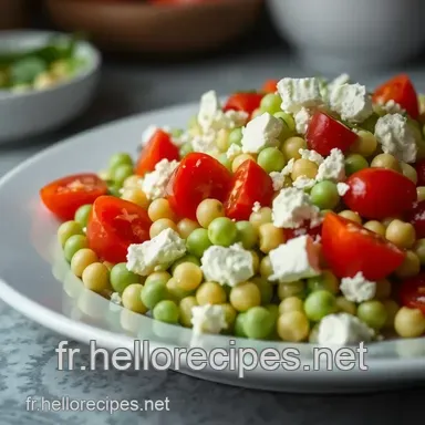 Salade Pois Chiches Feta : Ma Recette Fraîche et Facile! Fiche recette