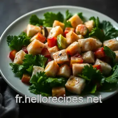 Salade d'Avocat Pamplemousse Crevette : Fraîcheur et Équilibre en 20 Minutes Fiche recette