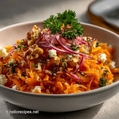 Salade De Carottes Une Salade Dt Facile | Fra&icirc;cheur Garantie Fiche recette