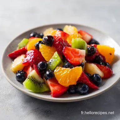 Salade de Fruit Facile: Pr&ecirc;te en 20 Minutes Fiche recette