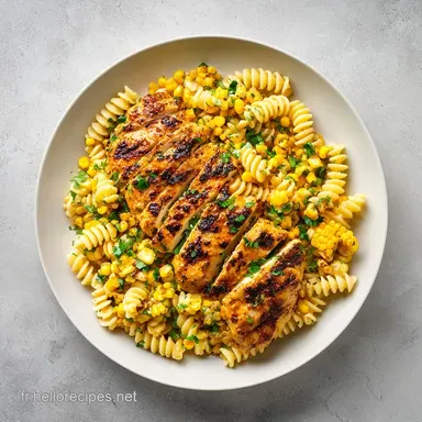 Salade Pates Mais Grille 3 en 35 Minutes Fiche recette