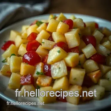 Salade de Pommes de Terre Bistro: Ma Recette Facile! Fiche recette