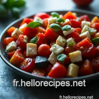 Salade Grecque Facile: Mon Secret Méditerranéen Rapide! Fiche recette
