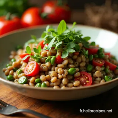 Recette Salade de Lentilles aux Légumes Croquants et Vinaigrette Dijon Fiche recette