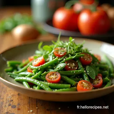 Salade De Haricots Verts Au Thon Un Air de Provence Fiche recette