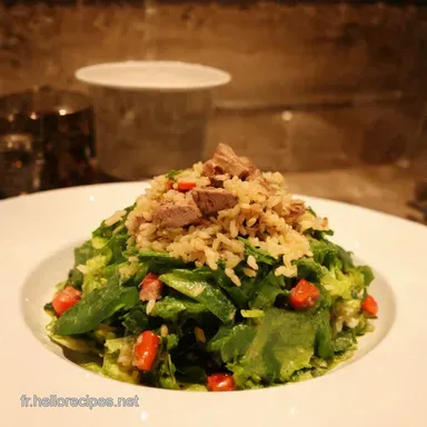 Salade Thon Riz Facile Ma Recette Fa&ccedil;on Bistro Fiche recette