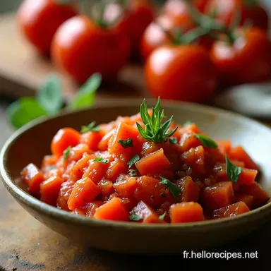 Salsa de Tomates LactoFerment&eacute;e LAp&eacute;ro qui P&eacute;tille Fiche recette