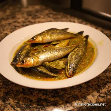 Sardines Marocaines La Charmoula Mon Secret de Famille Fiche recette