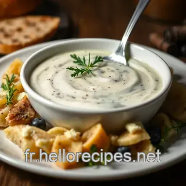 Sauce au Bleu Crémeuse : Mon Incontournable pour Viandes et Pâtes Fiche recette