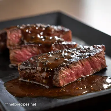 Sauce au Poivre facile Ma Recette Express pour Steak Parfait