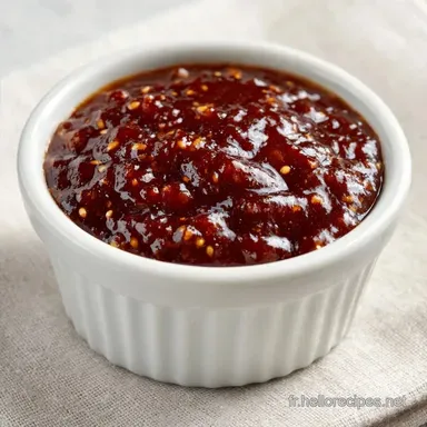 Sauce BBQ Soja Maison au Paprika Fum&eacute;