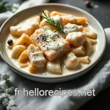La Douceur Marine : Recette de Sauce Blanche Poisson à L'Herbe Fiche recette