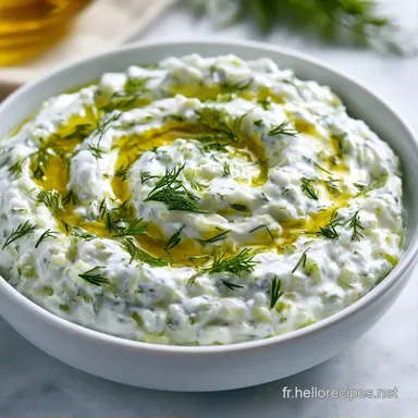 Sauce Tzatziki Yaourt Grec en 45 Minutes Fiche recette