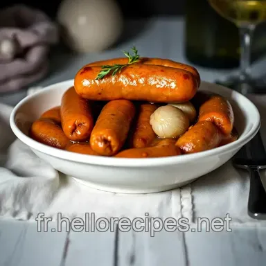 Ma Recette Facile de saucisse montbéliard cuisson : Saveur et Juiciness Garanties Fiche recette