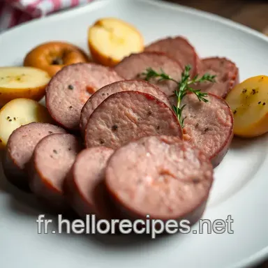Saucisson à Cuire Maison : Un Délice Réconfortant à Partager Fiche recette