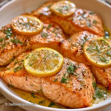 Saumon Au Four en 20 Minutes Fiche recette
