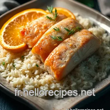 Saumon et riz recette : Délicieux Saumon aux Agrumes avec Riz Basmati Fiche recette