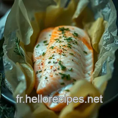 Recette Saumon en Papillote aux Herbes et Citron - Facile et Savoureux Fiche recette
