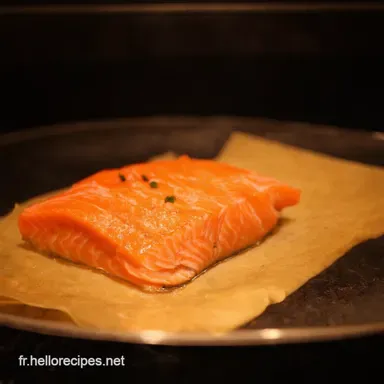 Temps cuisson saumon papillote facile Mon secret pour un saumon fondant Fiche recette