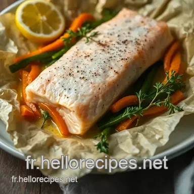 Saumon en Papillote : Une Recette Française Facile et Savoureuse Fiche recette