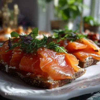 Saumon Gravlax Recette: Charcuterie Marine Fondante Fiche recette