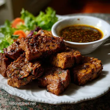 Seitan Maison Et Sauce Au Cinqpices : M&acirc;che Dense et Saveurs Fiche recette