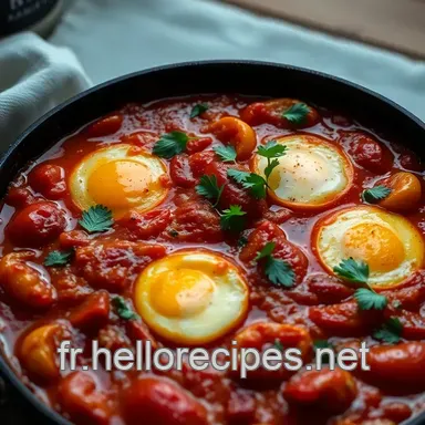 Shakshuka Facile Recette : Soleil dans votre assiette ! Fiche recette