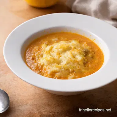 Soupe &agrave; loignon facile Soupe La recette gratin&eacute;e simple et savoureuse Fiche recette