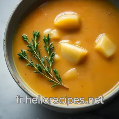 Soupe de Cresson Éveillée : Savourez le Printemps dans un Bol Fiche recette