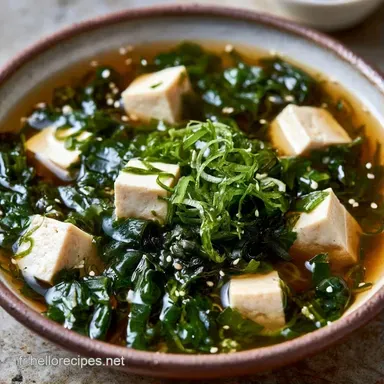 Soupe De Miso Pour 4 Personnes Fiche recette