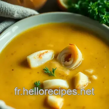 Soupe de Poisson Facile Recette: Un Goût de la Méditerranée! Fiche recette