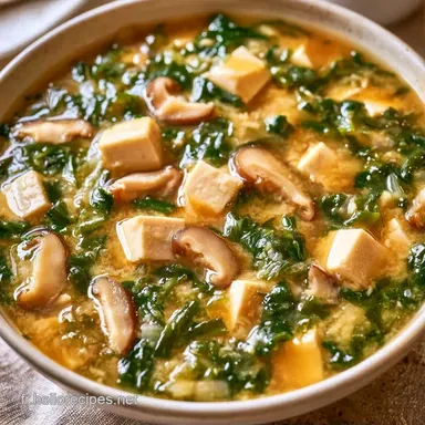 Soupe Miso Aux L&eacute;gumes pour 4 Personnes Fiche recette
