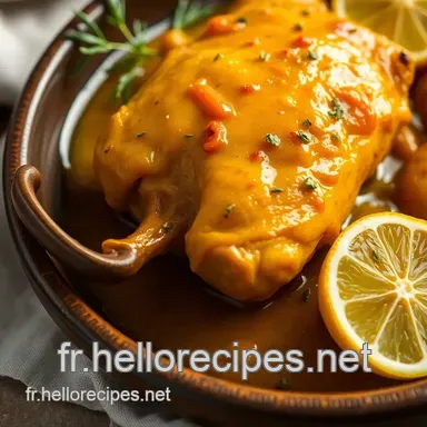 Tajine Poulet Citron Confit: Un Délice Facile! Fiche recette