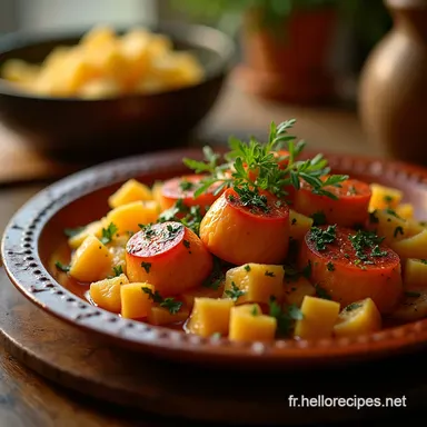 Tajine dhiver aux topinambours Voyage ensoleill&eacute; au coeur de lhiver Fiche recette