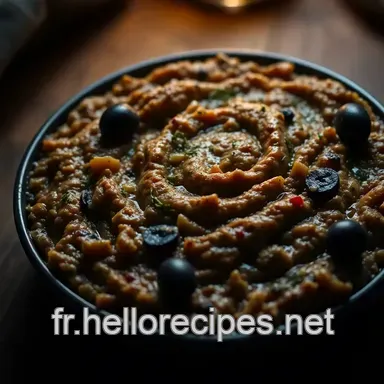 Tapenade aux Olives Noires - Une Évasion Méditerranéenne Facile Fiche recette