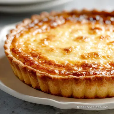 Tarte Au Maroilles Pour 6 Portions | P&acirc;te Brioch&eacute;e Fiche recette