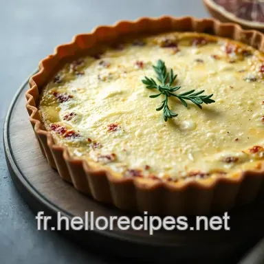 Tarte au Thon: La Quiche de la Mer que Toute la Famille Adore Fiche recette