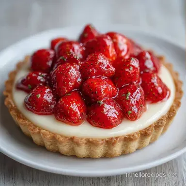 Tarte Aux Fraises Croustillante Fiche recette