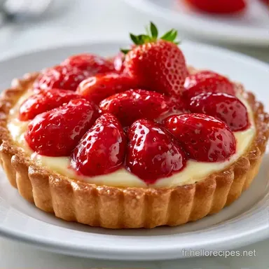 Tarte Aux Fraises Pour 6 Personnes Fiche recette