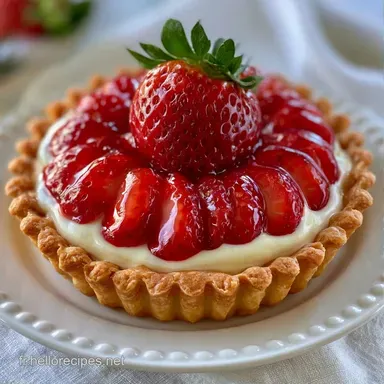 Tarte Aux Fraises pour 8 Personnes Fiche recette