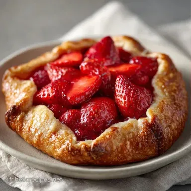 Tarte Aux Fraises Rustique pour 6 Personnes Fiche recette