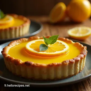 La Tarte au Citron Simple Recette Facile et Inratable Fiche recette