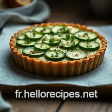 Tarte Courgette Chèvre: La Recette Parfaite pour Éblouir vos Invités Fiche recette